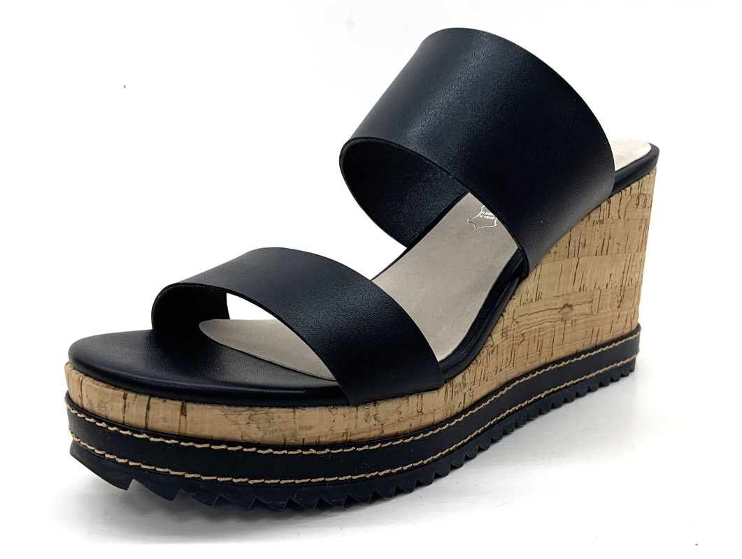 Regelmatige grootte vrouwen muilezel hakken met solide patroon hoge hak 3 inch 4.5 inch