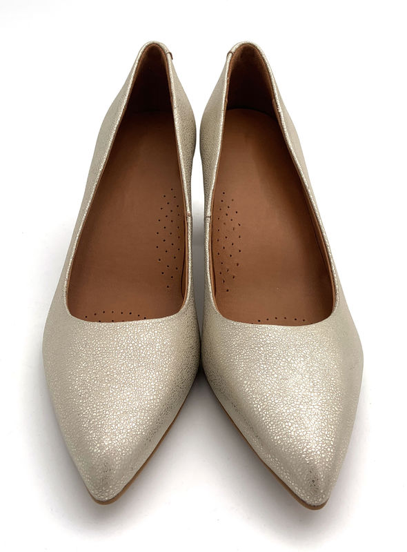 Modieuze dames Pump Heels Ledemateriaal met Chunky Heel Type OEM
