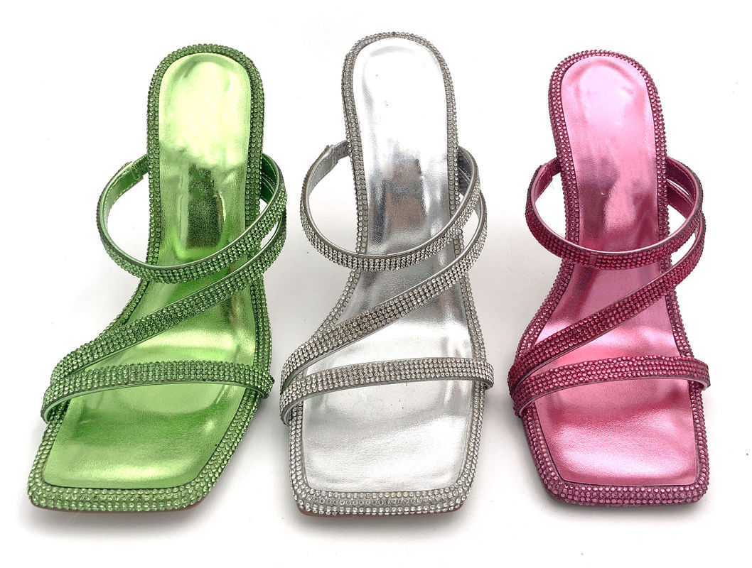 Huid Vrouwen High Heel Sandals Comfortable Stiletto Heel Type