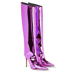 Kniehoog Dames schoenen Zwart Kleur Lichtgewicht Ademhalend