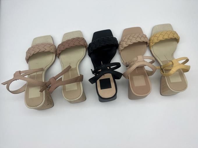 Partij Cocktail Leer Vrouwen Pump Heels Slip On Type voor de lente zomer
