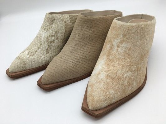 Ledermateriaal Muilhaken, Muilhaken met dichtte tenen.